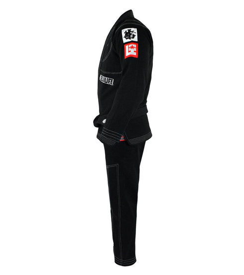 Combat Corner BJJ Life CompTrainer Elephant BJJ GI-Black - MMA Fightland